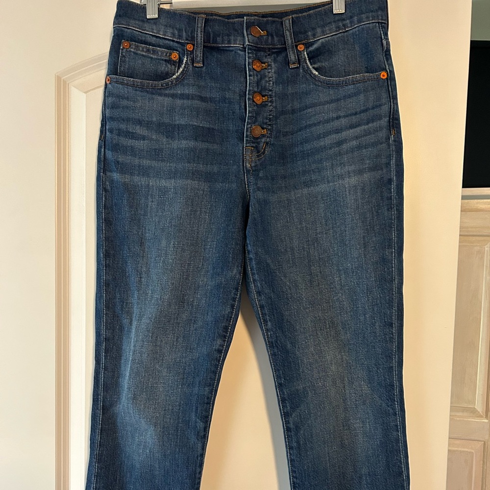 Madewell The perfect vintage crop jean.
